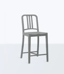 Emeco 111 Navy Recycled Counter Stool