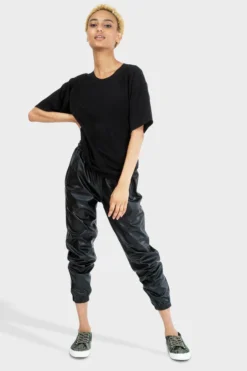 337 Brand Circularity Upcycled T-shirt - Black Recycled + Upcycled