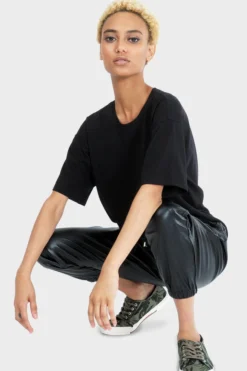 337 Brand Circularity Upcycled T-shirt - Black Recycled + Upcycled