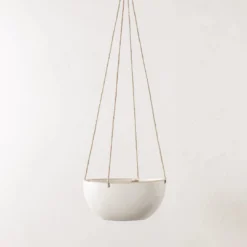 Convivial Minimal Stoneware Hanging Planter New Arrivals