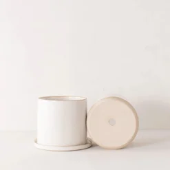 Convivial Minimal Stoneware Planter
