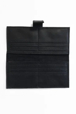 Purse & Clutch Accessories Leather Wallet - Ink Black 9 Purse & Clutch Accessories Leather Wallet - Ink Black