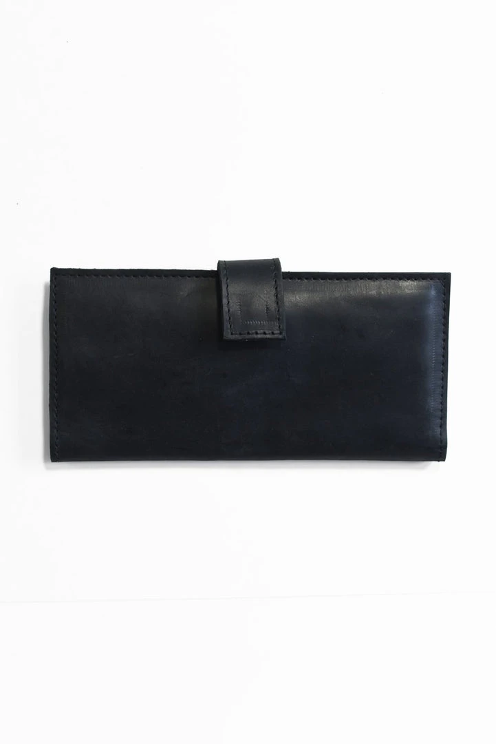 Purse & Clutch Accessories Leather Wallet - Ink Black 3 Purse & Clutch Accessories Leather Wallet - Ink Black