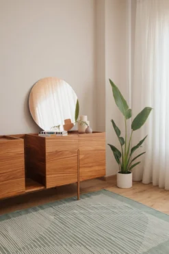 Kiliim Home Goods Mint Lotus Runner / Rug