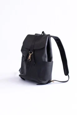 Abby Alley Handcrafted Adelaide Backpack - Black