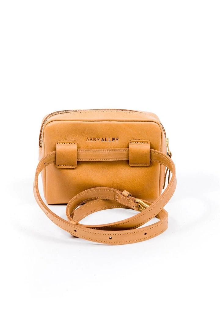 Abby Alley Handcrafted Brenda Belt Bag - Tan 7 Abby Alley Handcrafted Brenda Belt Bag - Tan