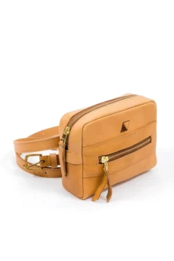 Abby Alley Handcrafted Brenda Belt Bag - Tan 9 Abby Alley Handcrafted Brenda Belt Bag - Tan