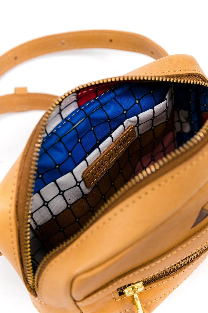 Abby Alley Handcrafted Brenda Belt Bag - Tan 8 Abby Alley Handcrafted Brenda Belt Bag - Tan