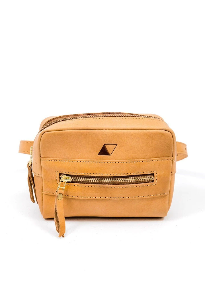 Abby Alley Handcrafted Brenda Belt Bag - Tan 5 Abby Alley Handcrafted Brenda Belt Bag - Tan