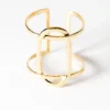 Abby Alley Crossover Cuff Bracelet Handcrafted