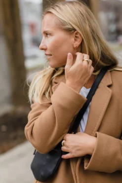 Abby Alley Jewelry Cylinder Stud Earrings