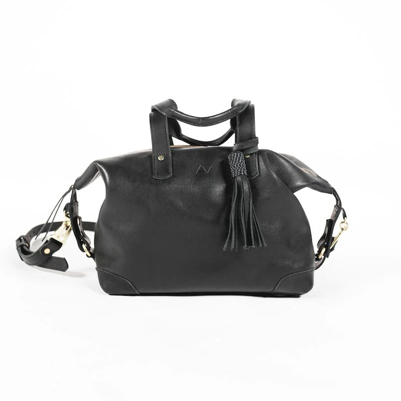 Abby Alley Handcrafted Ellen Handbag - Black 3 Abby Alley Handcrafted Ellen Handbag - Black