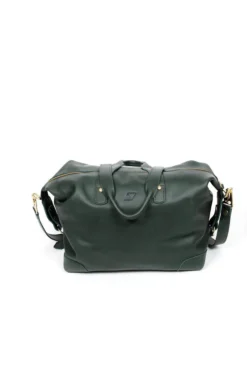 Abby Alley Handcrafted Ellen Handbag - Evergreen