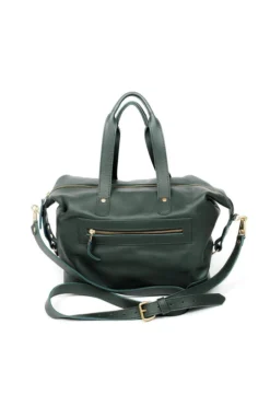 Abby Alley Handcrafted Ellen Handbag - Evergreen