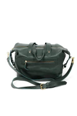 Abby Alley Handcrafted Ellen Handbag - Evergreen