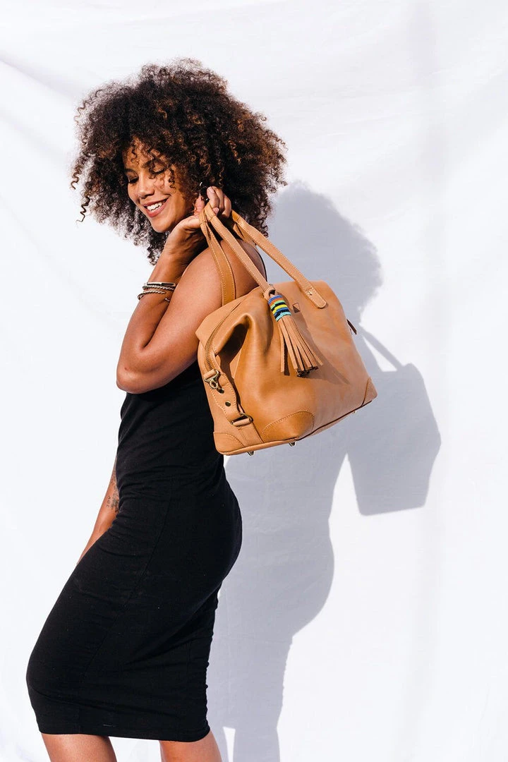 Abby Alley Ellen Handbag - Tan 6 Abby Alley Ellen Handbag - Tan