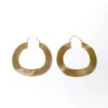 Abby Alley Flat Hoop Earrings