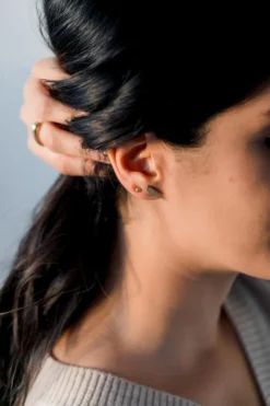 Abby Alley Half Circle Studs