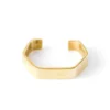 Abby Alley Hexagon Cuff Bracelet 1 Abby Alley Hexagon Cuff Bracelet