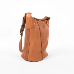 Abby Alley Keri Bucket Bag - Chestnut
