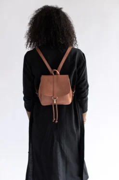 Abby Alley Mini Adelaide Backpack - Chestnut Accessories