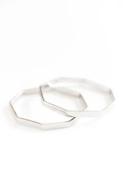 Abby Alley Jewelry Octagon Bangle Bracelet
