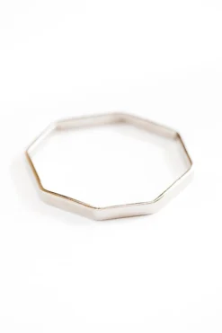 Abby Alley Jewelry Octagon Bangle Bracelet