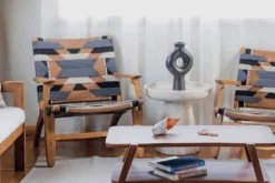 Masaya & Co. Abuelo Manila Arm Chair - Geometric Chief Furniture