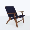 Masaya & Co. Abuelo Manila Arm Chair - Navy Furniture