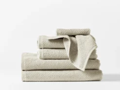 Coyuchi Air Weight Towels - Dune