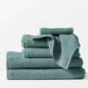 Coyuchi Air Weight Towels - Dusty Aqua Best Sellers 2 Coyuchi Air Weight Towels - Dusty Aqua Best Sellers