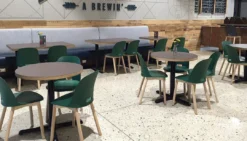 Emeco Furniture Alfi Recycled High Back Chair - Ash