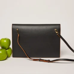 Allégorie Accessories Gala Apple Leather Tech Folio Bag