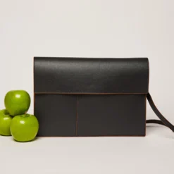 Allégorie Accessories Gala Apple Leather Tech Folio Bag
