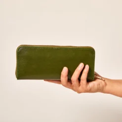 Allégorie Cactus Leather Long Wallet