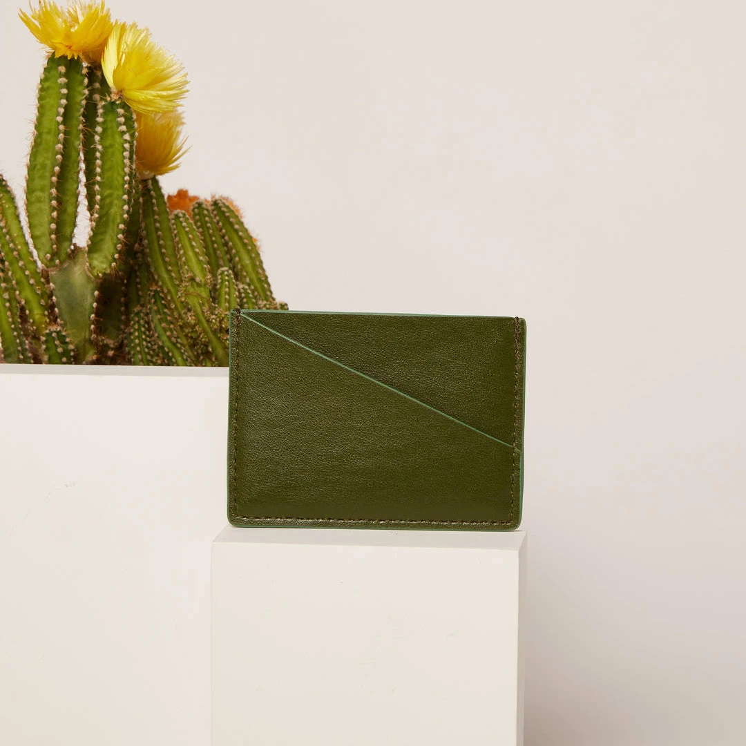 Allégorie Accessories Cactus Leather Puzzle Cardholder 6 Allégorie Accessories Cactus Leather Puzzle Cardholder
