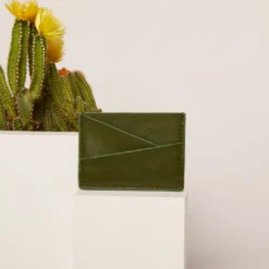 Allégorie Accessories Cactus Leather Puzzle Cardholder