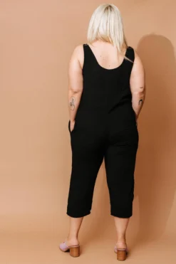 Altar Houseline Upcycled Jumpsuit - Black Best Sellers