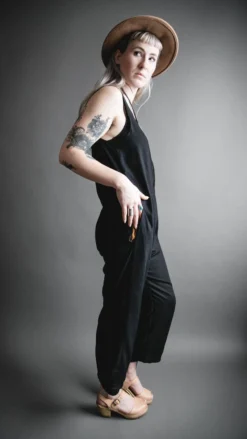 Altar Houseline Upcycled Jumpsuit - Black Best Sellers