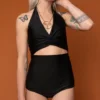 Altar Selka Upcycled Swimsuit - Black Plus Size / Size Inclusive 1 Altar Selka Upcycled Swimsuit - Black Plus Size / Size Inclusive