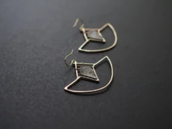 Iron Oxide Crystal Amulet Earrings Jewelry 15 Iron Oxide Crystal Amulet Earrings Jewelry