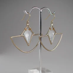 Iron Oxide Crystal Amulet Earrings Jewelry 12 Iron Oxide Crystal Amulet Earrings Jewelry