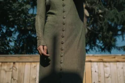 Altar Clothing Ila Upcycled Dress - Gilded Olive