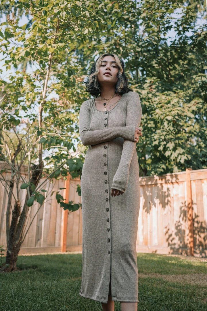 Altar Clothing Ila Upcycled Dress - Oro 5 Altar Clothing Ila Upcycled Dress - Oro