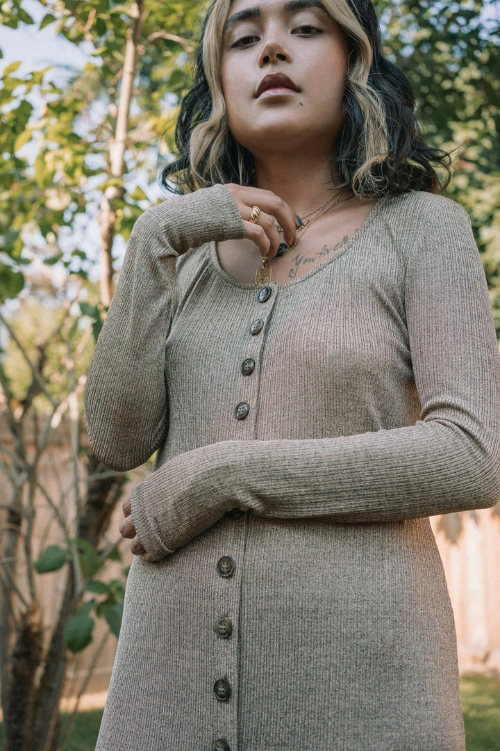 Altar Clothing Ila Upcycled Dress - Oro 8 Altar Clothing Ila Upcycled Dress - Oro