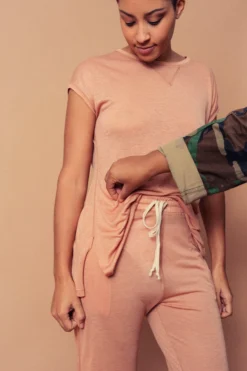 Altar Ronnie Tencel Lounge Bottoms - Blush Clothing