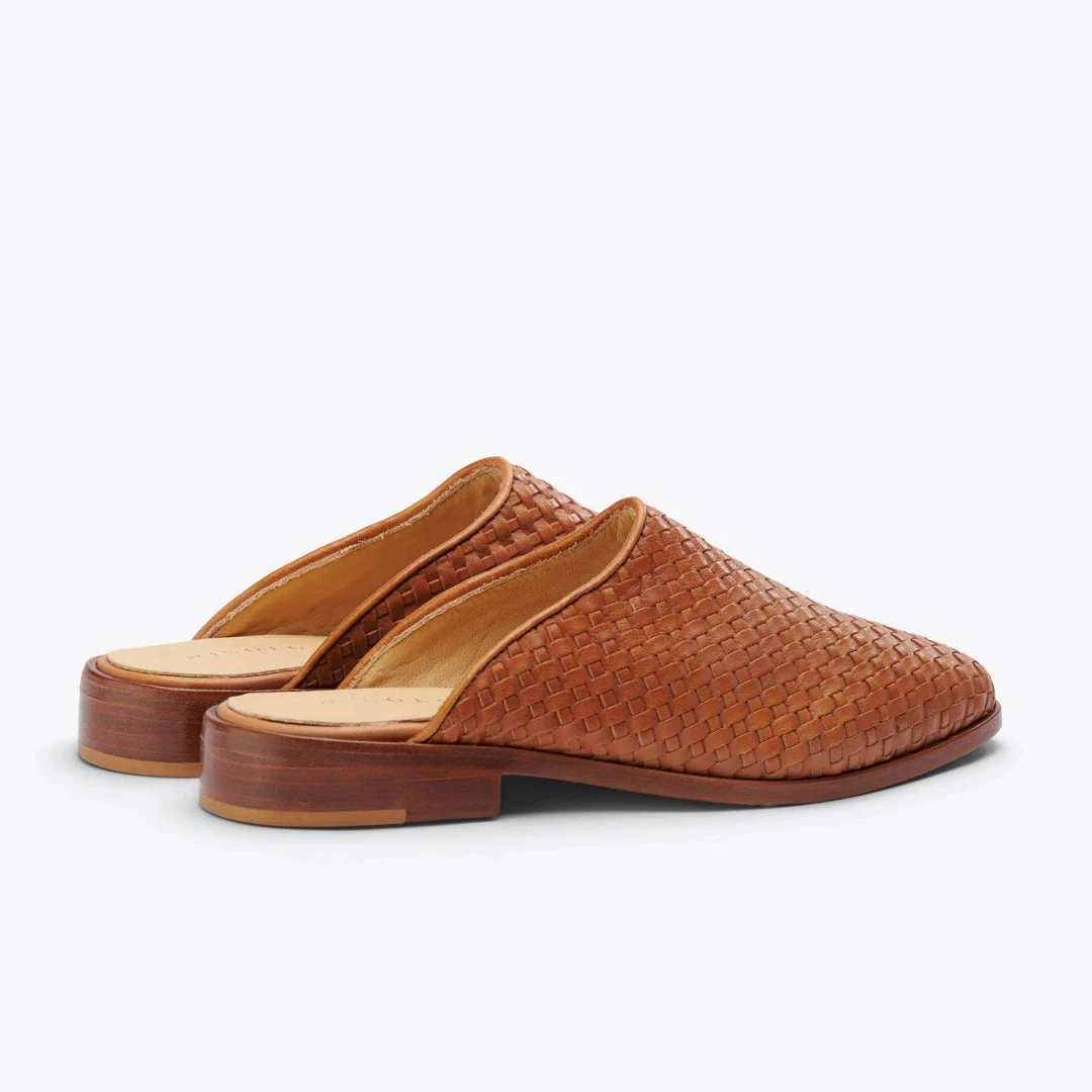 Nisolo Ama Woven Mule - Brown 4 Nisolo Ama Woven Mule - Brown