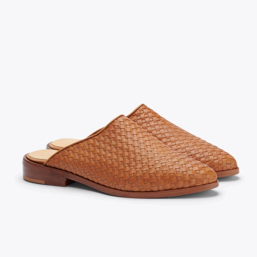 Nisolo Ama Woven Mule - Brown 3 Nisolo Ama Woven Mule - Brown