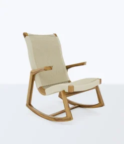 Masaya & Co. Furniture Amador Solid Manila Rocking Chair
