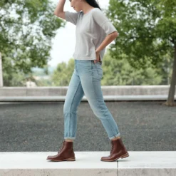 Nisolo Amalia All Weather Boot - Brandy